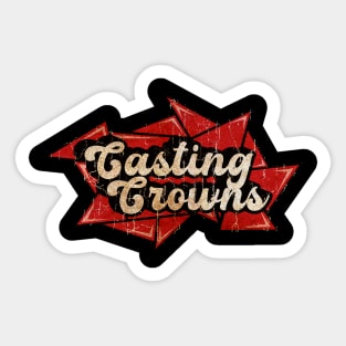 Casting Crowns - Red Diamond Sticker